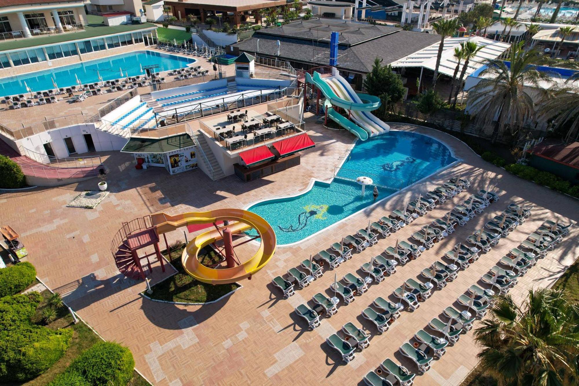 Clover Magic Seagate Belek Hotell Antalya Exteriör bild